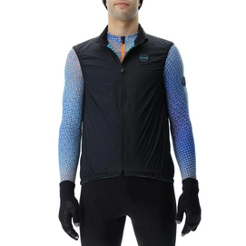 Ski-Sweatjacke UYN Cross Country Coreshell Vest Herren Black