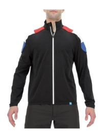 Pull de Ski UYN Homme Natyon Tricolor 2Nd Layer Full Zip Black