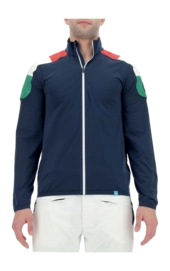 Skipullover UYN Natyon Tricolor 2Nd Layer Full Zip Herren Deep Blue