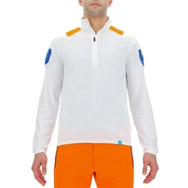 Skipullover UYN Natyon Tricolor 2Nd Layer Half Zip Herren White