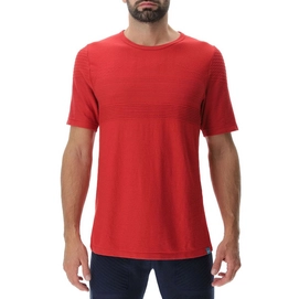 T-Shirt UYN Men Natural Training OW S/S Pompeian Red
