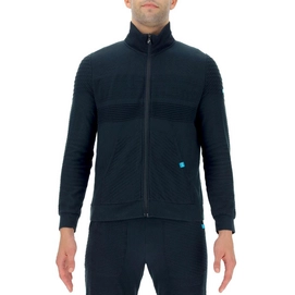 Sweatjacke UYN Natural Training OW Full Zip L/S Herren Blackboard