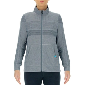 Gilet UYN Women Natural Training OW Full Zip L/S Grey Melange