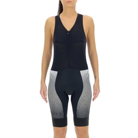 Fietsbroek UYN Women Conceptone OW Short Suit Black White