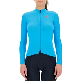 Fahrradtrikot UYN Airwing Winter OW L/S Damen Turquoise Black