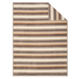 Jacquard Decke Ibena Sorrento Beige Braun
