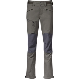 Trousers Bergans Fjorda Trekking Hybrid Pants Green Mud/Solid Dark Grey