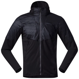 Pull de ski Bergans Men Senja Midlayer Hood Jacket Noir