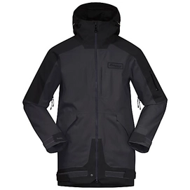 Ski Jacket Bergans Men Myrkdalen V2 Insulated Jacket Solid Charcoal / Black