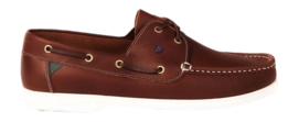 Chaussures Bateau Dubarry Admirals Brown Leather-Taille 37,5