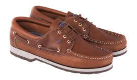 Chaussures Bateau Dubarry Commander Brown Leather-Taille 35,5