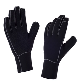 Fietshandschoen Sealskinz Men Neoprene Black Charcoal