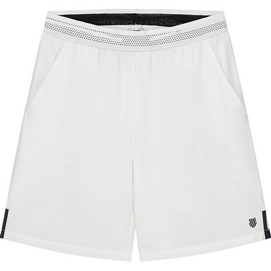 Tennishose K-Swiss Core Team Short 8 Inch White Jungen-Größe 140
