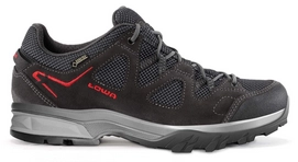 Wanderschuh Lowa Phoenix Gtx Lo Anthrazit Rot Herren