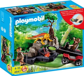 Playmobil Schattenjager Met Kristaldector 4847
