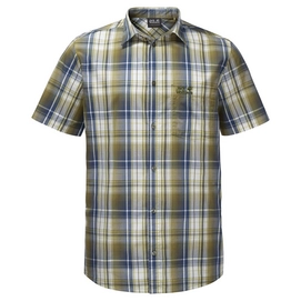 Blouse Jack Wolfskin Hot Chili Shirt Men Burnt Olive Checks