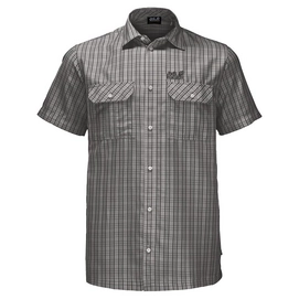 Hemd Jack Wolfskin Thompson Ash Grey Checks Herren
