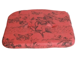 Zitkussen Hartman Papillon Red Rond (46 x 45 cm)