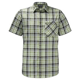 Blouse Jack Wolfskin Saint Elmos Shirt Men Khaki Checks