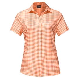 Blouse Jack Wolfskin Kepler Shirt Women Papaya Checks