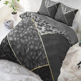 Dekbedovertrek Dreamhouse Panther Vibe Anthracite Katoen