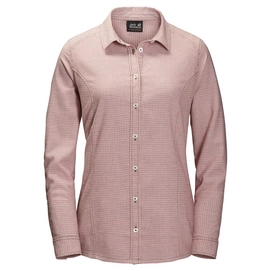 Shirt Jack Wolfskin Women Manitoulin Island Pink Checks