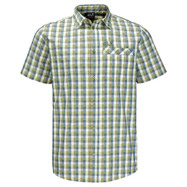 Blouse Jack Wolfskin Napo River Shirt Khaki Checks