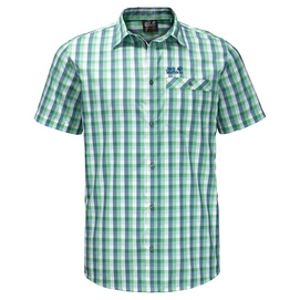 Blouse Jack Wolfskin Napo River Shirt Vivid Green Checks
