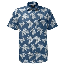 Blouse Jack Wolfskin Hot Chili Tropical Shirt Ocean Wave All Over
