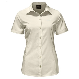 Blouse Jack Wolfskin Sonora Shirt White Sand