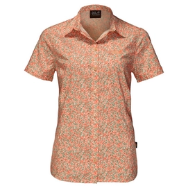 Blouse Jack Wolfskin Sonora Millefleur Shirt Papaya All Over