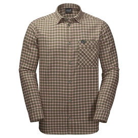 Shirt Jack Wolfskin Men Fraser Island Woodland Green Checks