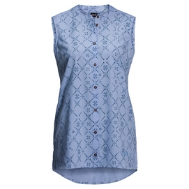 Vest Top Jack Wolfskin Women Sonora Maori Shirt Blue All Over