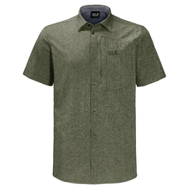 Shirt Jack Wolfskin Men Barrel Woodland Green