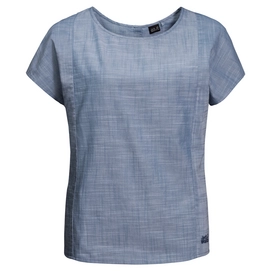 T-Shirt Jack Wolfskin Women Emerald Lake Top Ocean Wave
