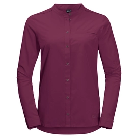 Bluse Jack Wolfskin Victoria Roll-Up Wild Berry Damen