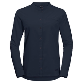 Shirt Jack Wolfskin Women Victoria Roll-Up Midnight Blue