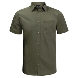 Hemd Jack Wolfskin Lakeside Woodland Green Herren