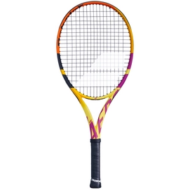 Tennisracket Babolat Junior Pure Aero Rafa 26 Yellow Orange Violet 2022 (Bespannen)-Gripmaat L0