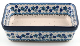 Ovenschaal Bunzlau Castle Rechthoekig Royal Blue (22 x 28 cm)