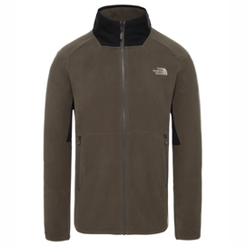 Fleece The North Face Men Kabru Full Zip New Taupe Green TNF Black