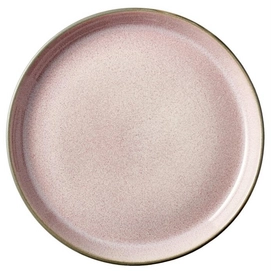 Steinguttellern Bitz Gastro Grey Light pink 17 cm (6-Stück)