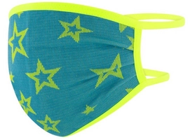 Gezichtsmasker Skafit X-Static Met Zilvergaren Stars Turquoise
