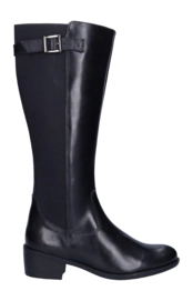 Women's Boots JJ Footwear Mickleton Black Calf Size M/L