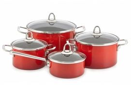 Topfset Habonne Flame (4 teilig)