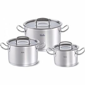 Pannenset Fissler Original Profi Collection Met Glasdeksels (3-Delig)