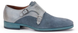 Anzugschuh Greve Ribolla Dubbele Gesp Jeans Indio + Passender Gürtel