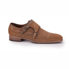 Dress Shoes Greve Amalfi Double Buckle Sahara Velvet