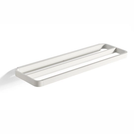 Towel Rack Zone Denmark Rim Double White 44 x 12 cm