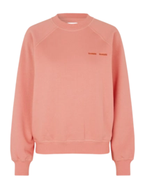 Jumper Samsoe Samsoe Women Gitta Crew Neck Coral Haze